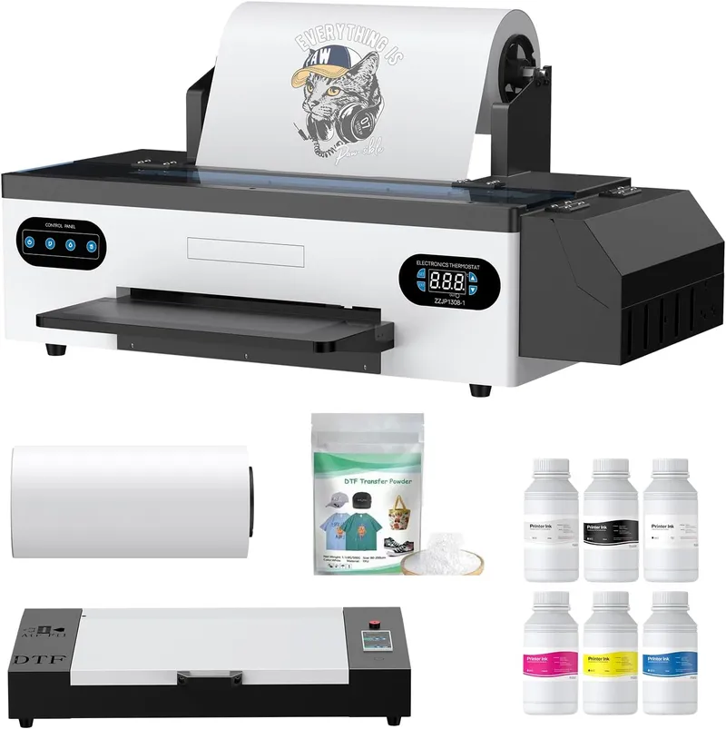 SENORTIAN A3 DTF Transfer Printer with Oven Bundle Set